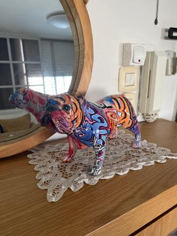 ArtZMiami ArtZ®  English Bulldog Graffiti Painted Statue Review