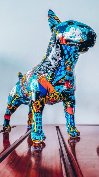 Splentify ArtZ® Bull Terrier Nordic Painted Statue Review