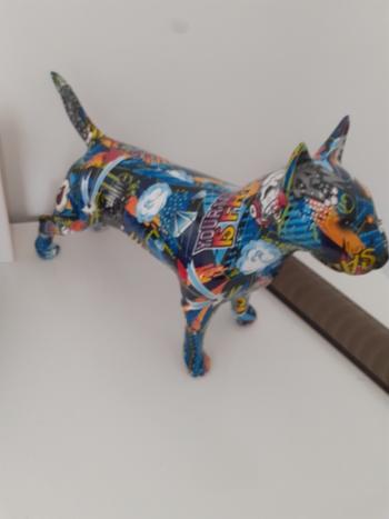 Splentify ArtZ® Bull Terrier Nordic Painted Statue Review