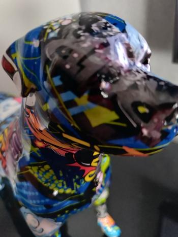 Splentify ArtZ® Rottweiler Graffiti Painted Statue Review