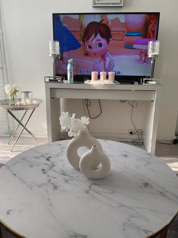 Splentify ArtZ® Hollow Ceramic Vase Review