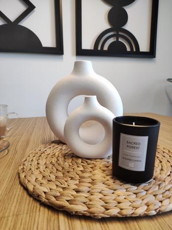 Splentify ArtZ® Hollow Ceramic Vase Review