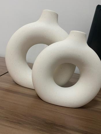 Splentify ArtZ® Hollow Ceramic Vase Review