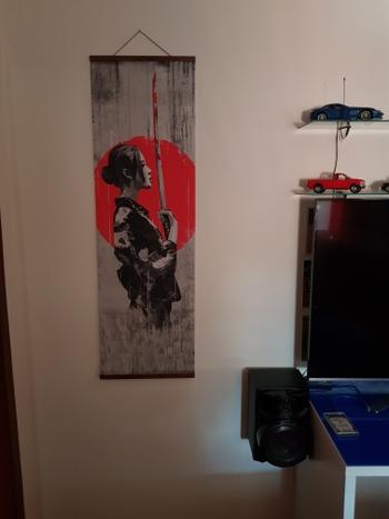 ArtZMiami ArtZ® Red Warrior Samurai Paintings Review