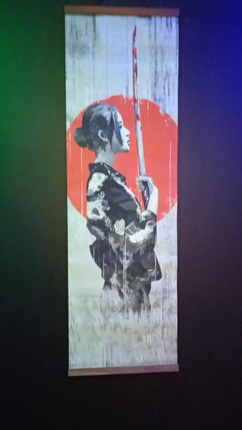 ArtZMiami ArtZ® Red Warrior Samurai Paintings Review