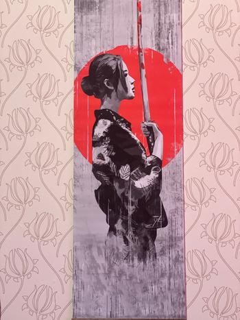 ArtZMiami ArtZ® Red Warrior Samurai Paintings Review