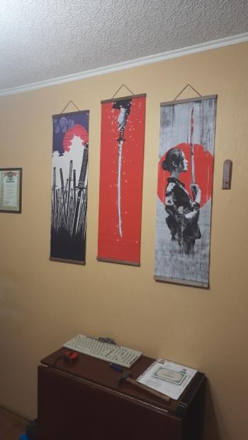 ArtZMiami ArtZ® Red Warrior Samurai Paintings Review