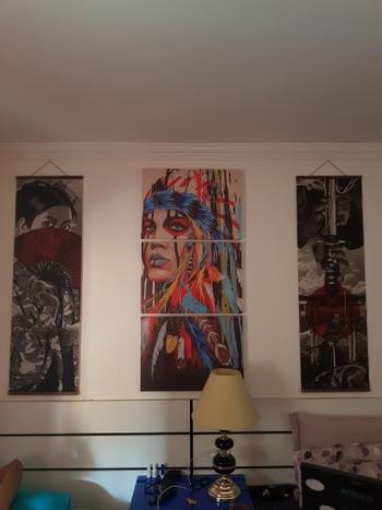 ArtZMiami ArtZ® Red Warrior Samurai Paintings Review