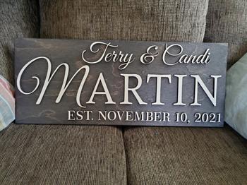 Laser Woodworker Family Last Name Sign Review