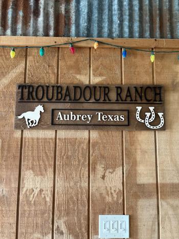 Laser Woodworker Ranch Horse Sign Review