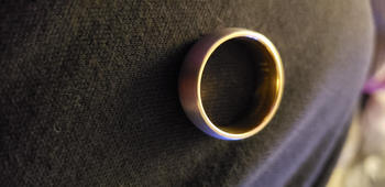 Hitched Tungsten Interior Color 8mm - Black & Yellow Review