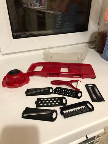 Kitchen Groups Mandoline Vegetable Slicer With Stainless Steel Blades Review