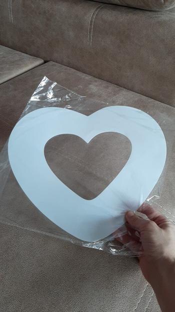 Kitchen Groups Safe Cooking Tool Stencil For Cake Decorating, Heart Shape Cake Template Made Of PET Review