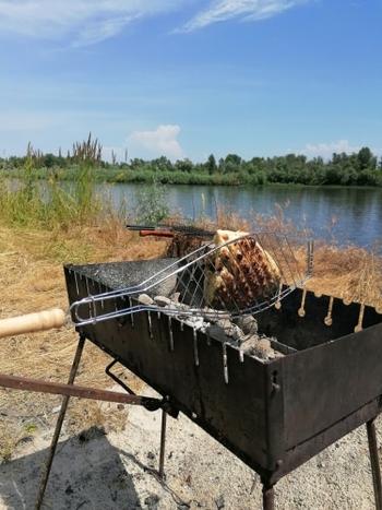 Kitchen Groups Fish Grilling Basket With Folding Handle Review