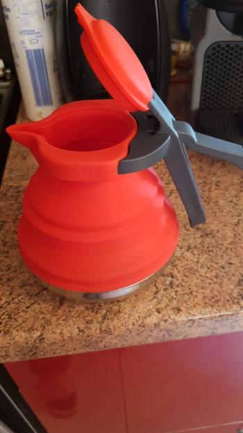 Kitchen Groups Portable Folding Silicone Kettle Review