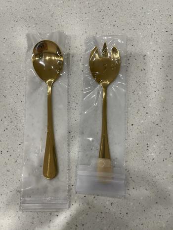 Kitchen Groups Salad Spoon and Fork Set Review