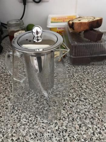 Kitchen Groups Heat Resistant Borosilicate Glass Teapot With Tea Infuser Filter Tea Kettle Oolong Teapot Review