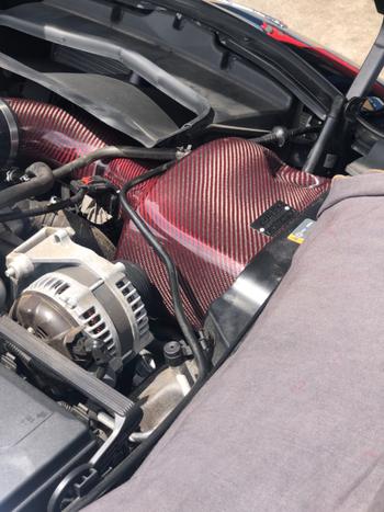CORSA PERFORMANCE DryTech Filter (44001D-R) Red Carbon Fiber Air Intake 2014-2019 Corvette C7, Z51, GrandSport Review