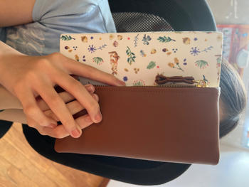 Mori Official Floral Abstract Beige Pursebook Review