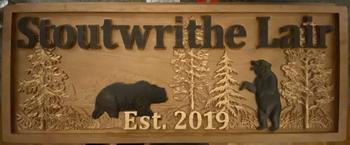 3D Woodworker Personalized Wooden Bear Sign Review