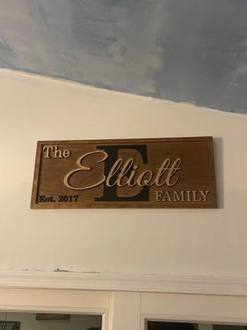 3D Woodworker Last Name Sign Review