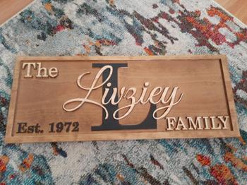 3D Woodworker Last Name Sign Review