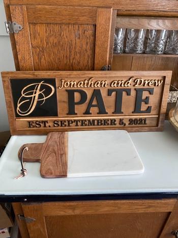 3D Woodworker Custom Last Name Sign Review