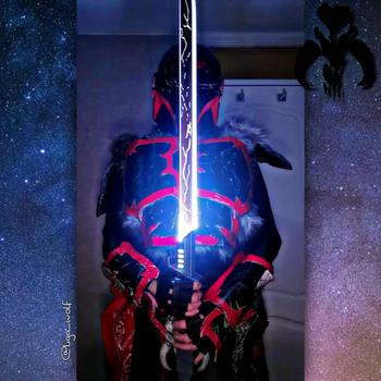ARTSABERS Mandalorian Darksaber Force FX Heavy Dueling Rechargeable Darksaber Review