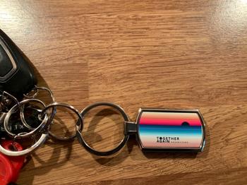 Perham Prints Personalised Picture Photo Keyring - Oblong Review