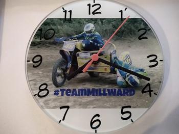 Perham Prints Personalised Picture Photo Glass Clock Upload Your Photo Review