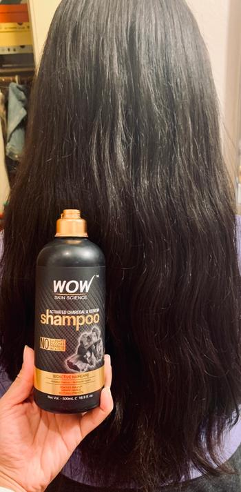 Wow Skin Science Activated Charcoal & Keratin Shampoo Review