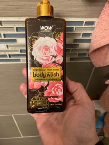 Wow Skin Science Moroccan Rose Otto Foaming Body Wash Review