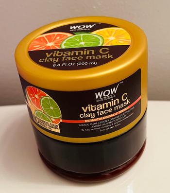 Wow Skin Science Vitamin C Clay Face Mask Review