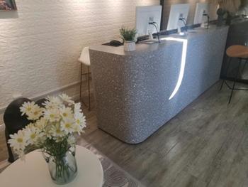 m2display Office reception desk Review