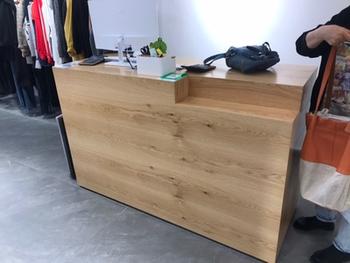 m2display Wooden modern simple reception counter Review