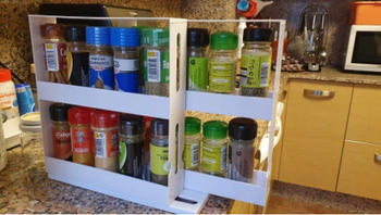 SNAPPYFINDS - Rotating Kitchen Storage Rack Review