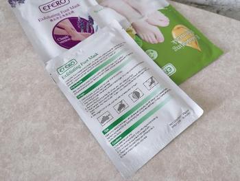 SNAPPYFINDS - Silky-Soft Lavender Foot Mask (3 PAIRS) Review