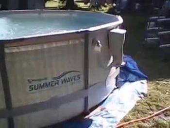 SNAPPYFINDS - Summer Waves 14ft x 42in Elite Frame Pool w/Filter Pump Cover & Ladder Review