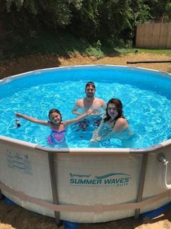SNAPPYFINDS - Summer Waves 14ft x 42in Elite Frame Pool w/Filter Pump Cover & Ladder Review