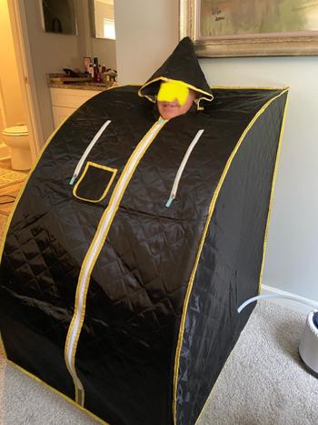 SNAPPYFINDS - Therapeutic Portable Foldaway Home Infrared Steam Room Sauna Review
