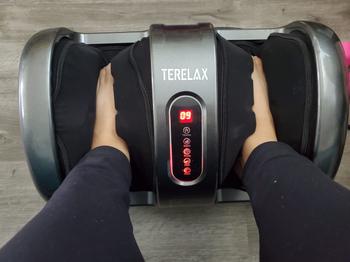 SNAPPYFINDS - Shiatsu Home Foot Massager Calf,Leg Massage Machine Rolling Kneading W/Remote Review