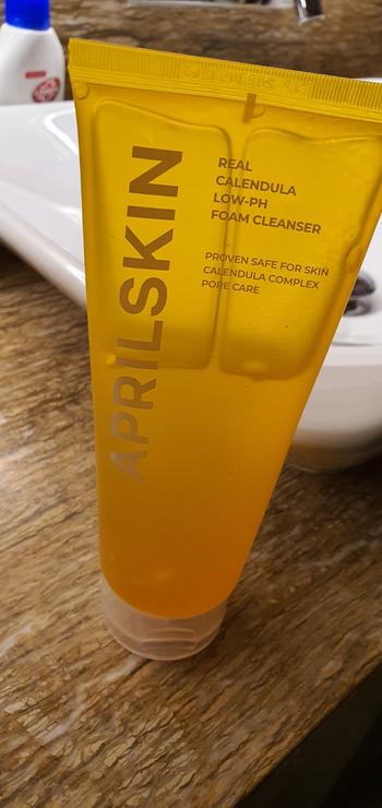 aprilskin.com.sg Real Calendula Low PH Foam Cleanser Review