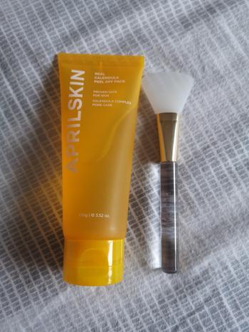 aprilskin.com.sg Real Calendula Peel Off Pack+Jelly Brush Review