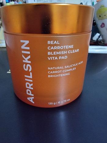 aprilskin.com.sg Real Carrotene Blemish Clear Vita Pad DUO Review
