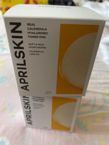 aprilskin.com.sg Real Calendula Hyaluronic Toner Pad DUO Review