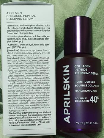 aprilskin.com.sg Collagen Peptide Plumping Serum Review