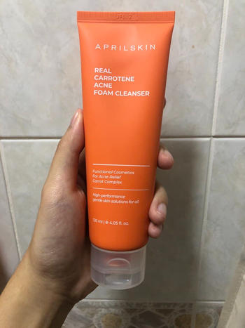 aprilskin.com.sg Real Carrotene Foam Cleanser Review