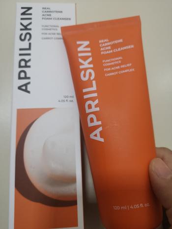 aprilskin.com.sg Real Carrotene Foam Cleanser Review
