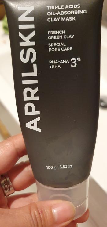 aprilskin.com.sg Triple Acids Oil-Absorbing Clay Mask Review
