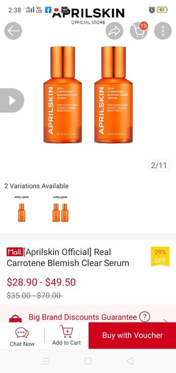 aprilskin.com.sg APRILSKIN Buffet Review